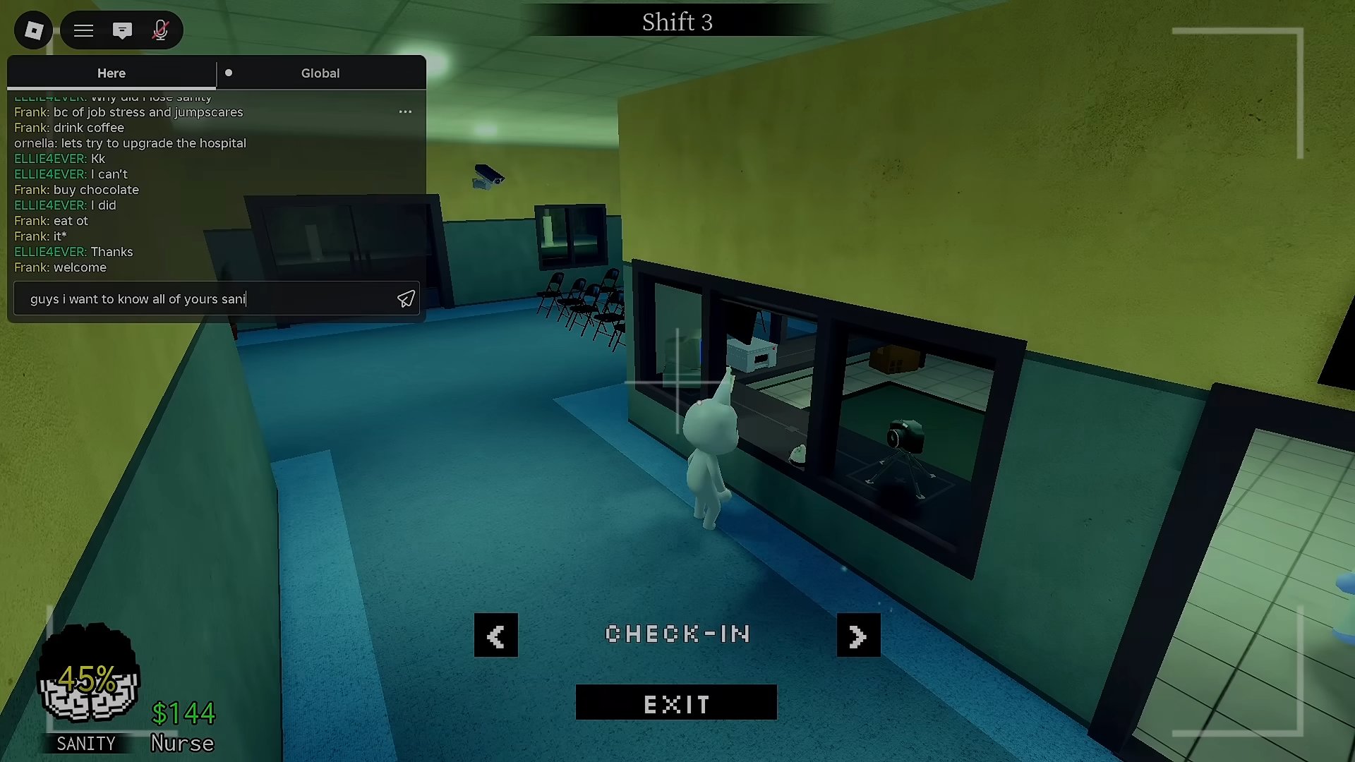 Twitching Patient